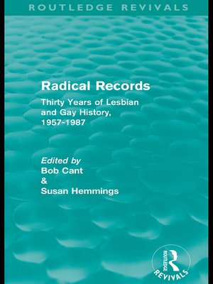 cover image of Radical Records (Routledge Revivals)